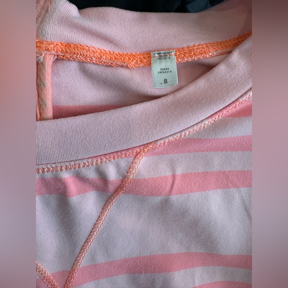Lululemon pink stripe long sleeve size 8 - Picture 9 of 9